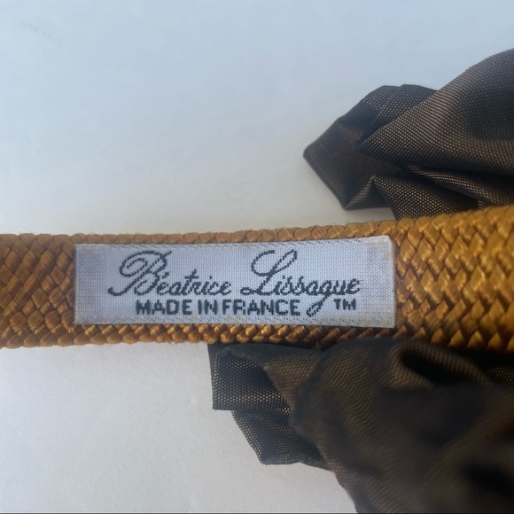 Beatrice Lissague good and brown headband Made in France - Picture 9 of 13